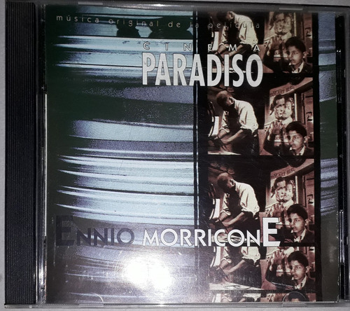 Ennio Morricone* Cd Cinema Paradiso* Banda Original Pelíc 