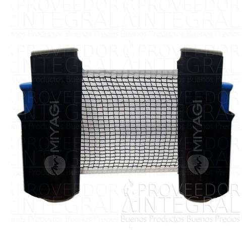 Kit Malla Retráctil Ping Pong + 2 Raquetas + Caja Bolas X6
