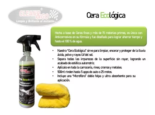 ECO CLEAN -Limpia llantas Ecológico 500ml | CEROIL