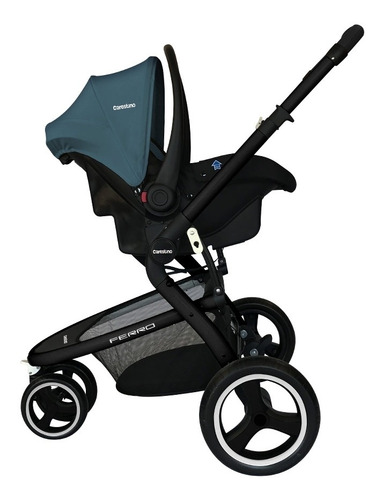 Imagen 5 de 12 de Coche Travel System Carestino Ferro Verde