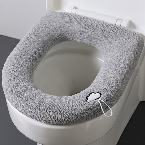 Funda De Cojín Gruesa Para Asiento De Inodoro Para Baño