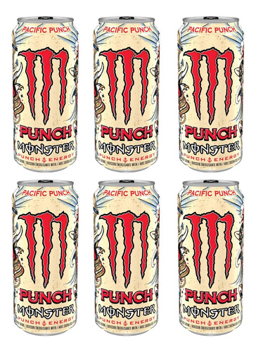 Energético Monster Juice Pacific Punch Lata 473ml Lançamento