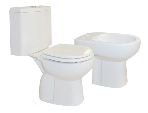 Imagen 3 de 6 de Juego Baño Set 7 Pzas Vanitory 40cm Espejo Griferia Inodoro