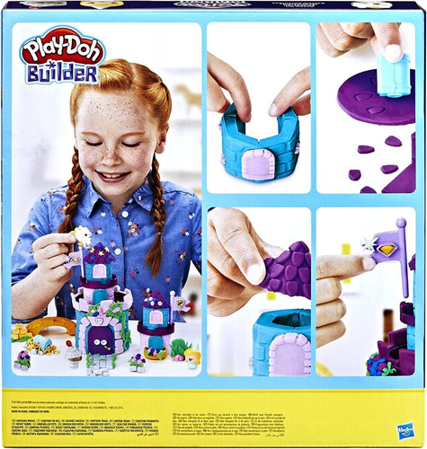 Imagen 2 de 10 de Play Doh Kit Castillo Encantado Niña Niño Producto Original