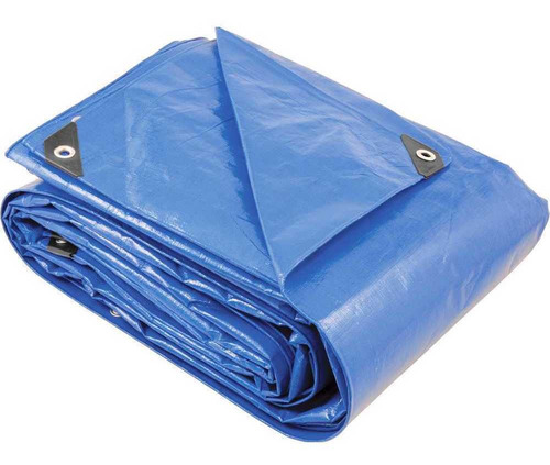 Lona Reforçada De Polietileno Azul 10 X 6 Metros Vonder Plus