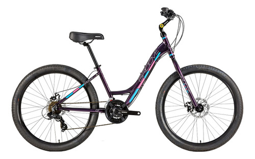 Bicicleta Urbana Groove Dubstep 21v - Roxa