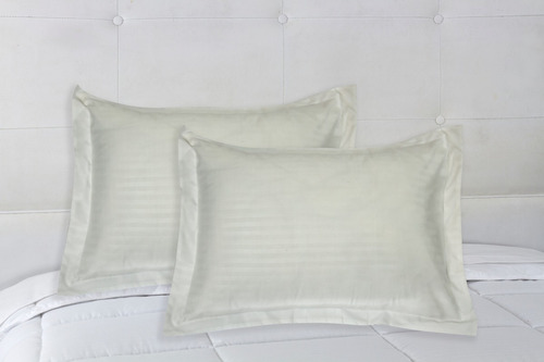 Fundas Almohadas 70x50cm Lisas Y Rayadas Varios Modelos 