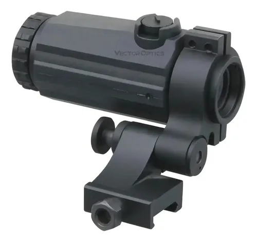 Magnifier Monóculo 3x22 Vector Optics Maverick Preto Ajustável com