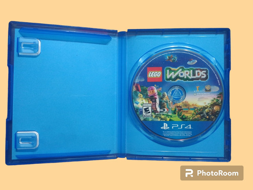 Lego Worlds Ps4 Funcionando En Español (Usado)