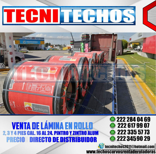 Lámina Para Arcotecho, Pintro Y Zintro Whats: 222 617 9907