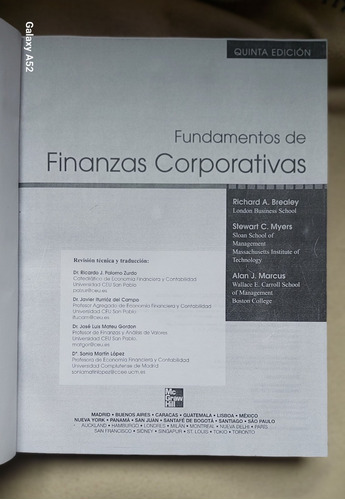 Fundamentos De Finanzas Corporativas