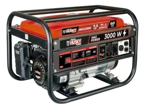 Generador Plantas De Luz Gasolina Husky 3 Kw 7.5 Hp Hkg3100.