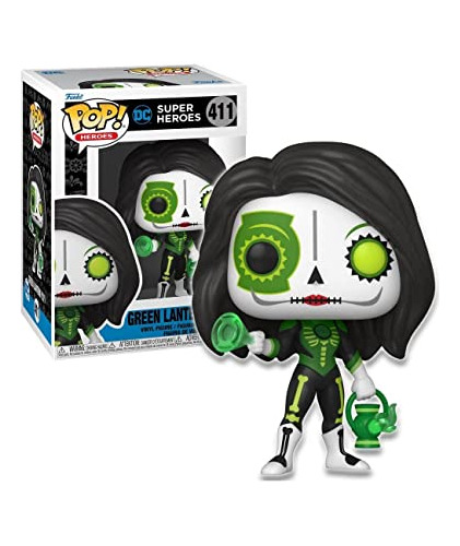 ¡funko Pop Pop! Héroes: Dia De Los Dc - Linterna Verde (jess