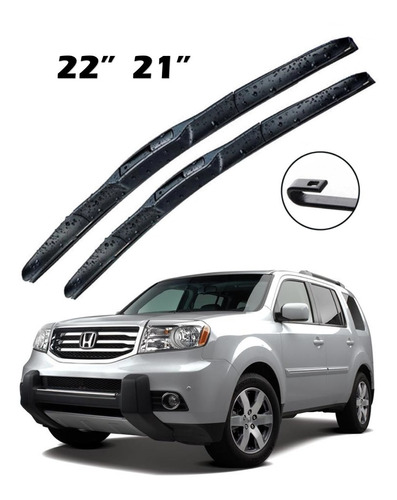 Plumas Limpiaparabrisas Hybrid Honda Pilot 2012 2013 2014 