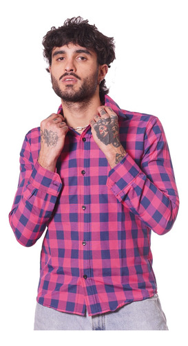 Camisa Escosesa Cuadros Hombre Pack X 2 A Eleccion Colores