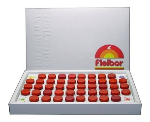 Caja Premiun - Colorantes En Pasta Fleibor - 46 Colores