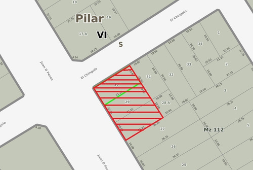 Imagen 5 de 5 de 3 Lotes Sobre Ruta 234, Con 30 M De Frente En Venta - Pilar