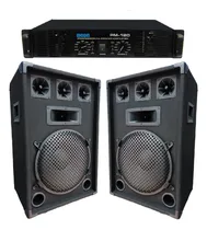 Comprar Combo Profesional 2 Bafles 12 3 Vias 800wmas Potencia 700w!!