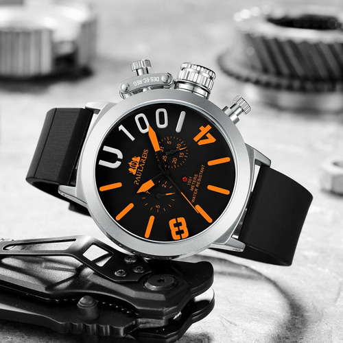 Reloj Mecánico Automático Impermeable Paulareis