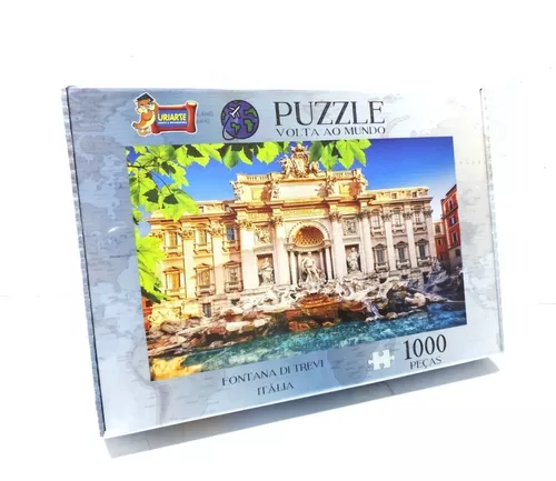 Jogo Quebra Cabeça Paisagem Castelo Alemanha 1000 Pçs Puzzle