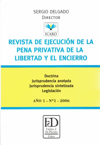 Revista De Ejecución De La Pena Privativa De La Libertad Nº1