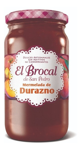 Mermelada Sin T.a.c.c. El Brocal Durazno 420g. - Envíos