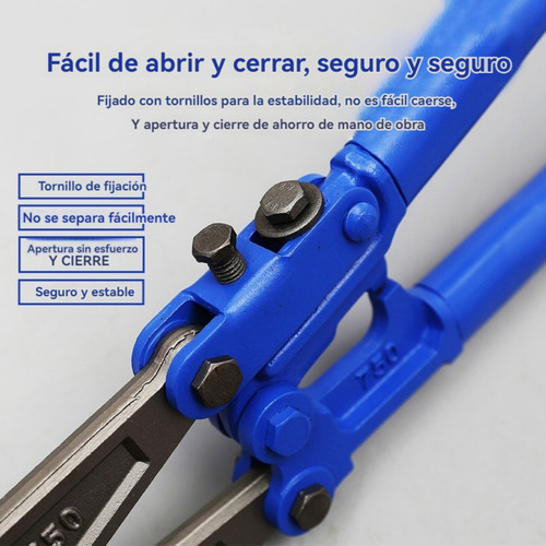 Alicates Cortador de Pernos Danmi De 36 Pulgadas Color Azul