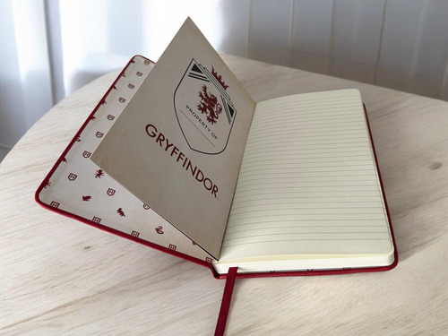 Libreta De Harry Potter Gryffindor Pasta Dura | Hojas Rayadas | 192 Paginas | Libreta Forma Francesa | Regalo Ideal De Harry Potter | Journal Harry Potter Gryffindor | Insights Edition