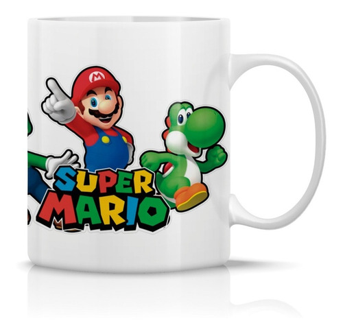 Tazón/taza/mug Mario 3 Verdadero