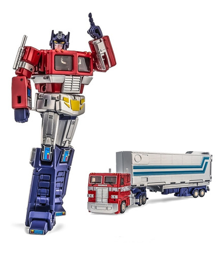 G1 Transformer Optimus Prime Juguete Metal Figura De Acción