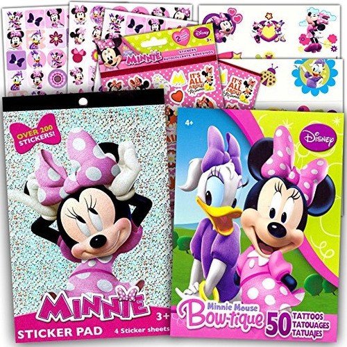 Minnie Mouse Para El Parachoques Y Los Tatuajes Del Favor De