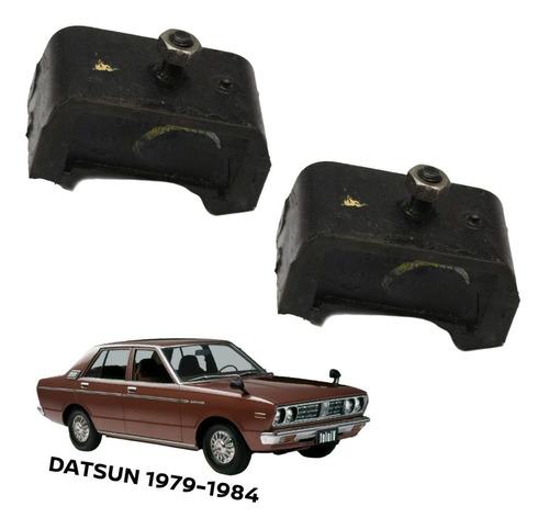 Kit 2 Soportes Motor Datsun 1984 1600j