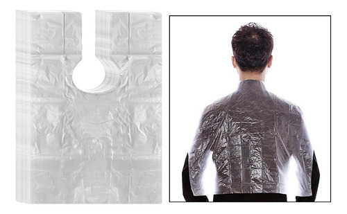 100 Unids Delantales Desechables Para Peluquería Capas De