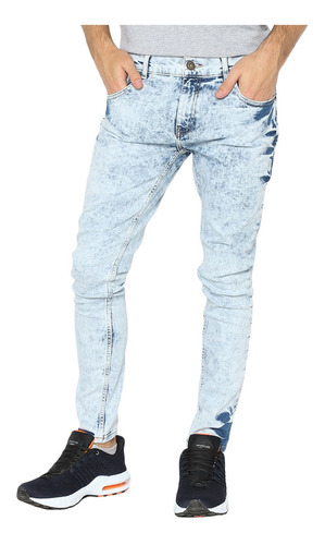 Jeans Súper Skinny Rewind Para Hombre