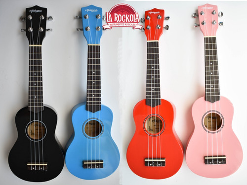 Ukelele Soprano Con Funda 1ra Marca Pedilo Para Zurdo