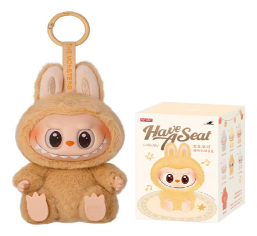 Labubu Have A Seat - Pop Mart Original En Caja Sorpresa Beige