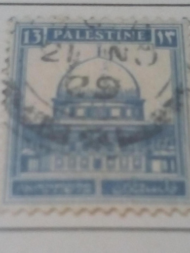 Estampilla Palestina 1873 A1