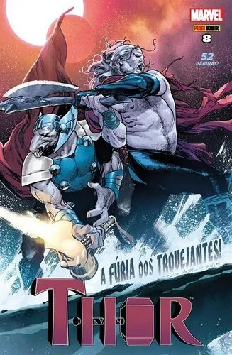 Thor: A Fúria Dos Trovejantes!, De Jason Aaron. Série Thor - 1ª Série, Vol. 8. Editora Panini, Capa Dura, Edição 8 Em Português, 2017