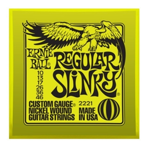 Encordado Cuerdas Guitarra Electrica P02221 Ernie Ball 2221