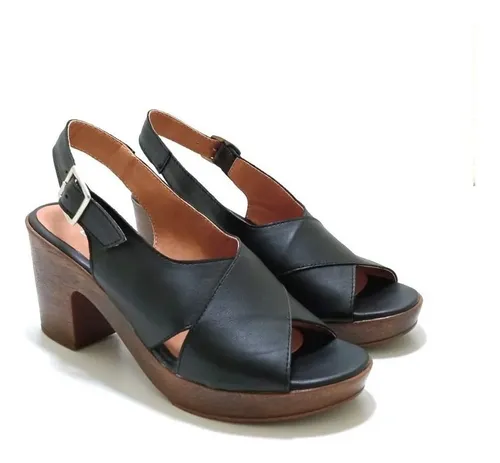 Sandalias Liotta Art. Renata 100 Cuero Vacuno Natshoes MercadoLibre