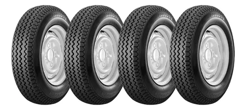 Kit 4 Pneus Aro 14 Maggion 5.90-14 Falco 4 Lonas