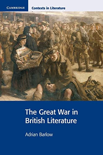 Libro The Great War In British Literature De Vvaa Cambridge