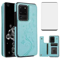 Comprar Funda Para Galaxy S20 Plus Glaxay S20+ 5g Verde Piel Sinteti