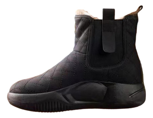 Botas De Nieve De Invierno Botines Aislamiento 37 Negro