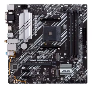 Placa Madre Asus Prime B550m-a Ac, Amd B550