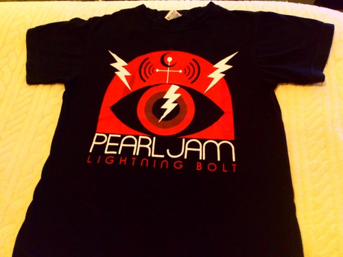 Remera Pearl Jam  - Lightning Bolt - Talle Xs