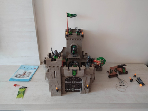 Imagen 2 de 9 de Playmobil Castillo 6002 + 9 Caballeros Medievales
