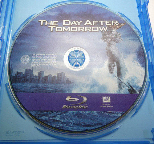 The Day After Tomorrow - Blu-ray (Usado)