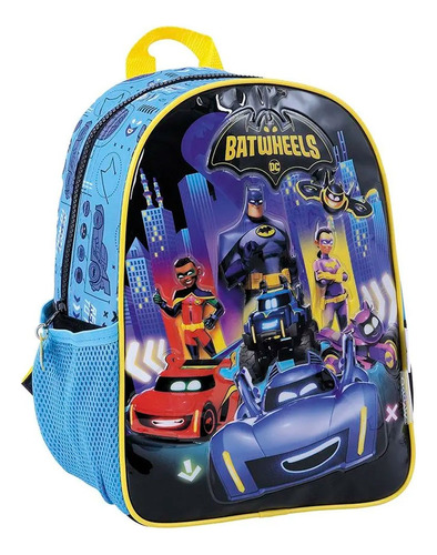 Mochila Batwheels Mochila Infantil 12 P - Vamosajugar Color Azul