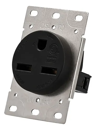 Receptáculo De Montaje De Descarga Plugtul Nema 6-30r, Grado